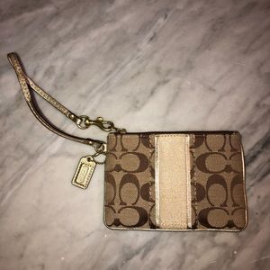 Authentic Coach wristlet